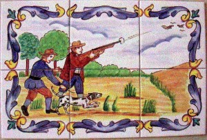 Cuadro azulejos